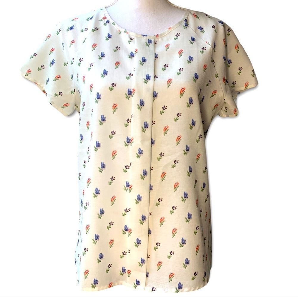 🆑3/$20 PIT Amsterdam | Floral Keyhole Blouse